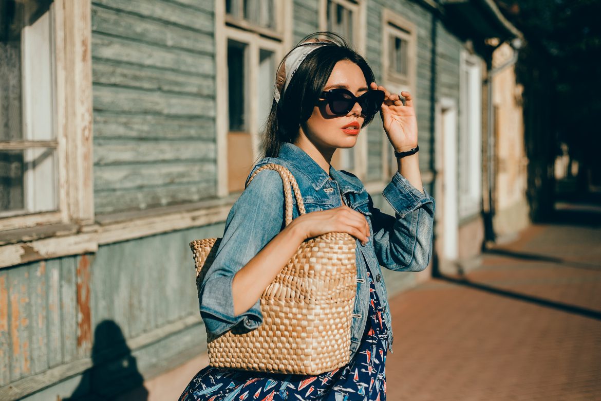 woman portrait Jute Bags: From Farm to Fashion, a Sustainable Journey